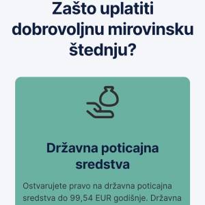 Savjetovanje za dobrovoljne mirovinske fondove i ulaganje