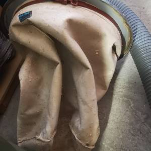 Stari stolarski usisavač za piljevinu