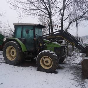 TRAKTOR HURLIMAN H908T  Z UTOVARIVAČEM