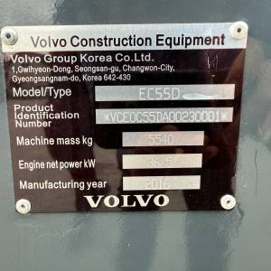 Volvo EC55D