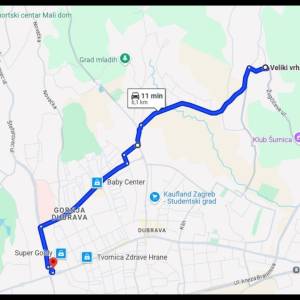 ZAGREB NOVOSELEC VELIKI VRH 33a SUPER LOKACIJA VL. 1/1 mob:098-253-222