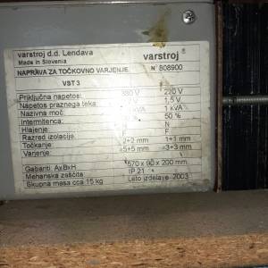 Aparat za točkasto varenje VST-3