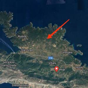 Atraktivno gradilište Hvar BEZ PROVIZIJE