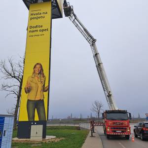 Auto košara 32 m, Platforma 32 m, Autokorpa, Dizalica s korpom