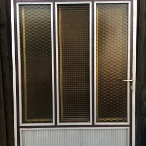 Dvokrilna aluminijska vrata
