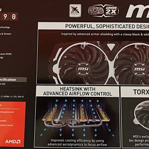 grafička kartica RX 590 8gb GDDR5 Radeon MSI ARMOR OC