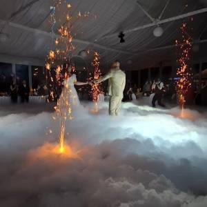 Mašina za niski dim i ples po oblacima(suhi led)