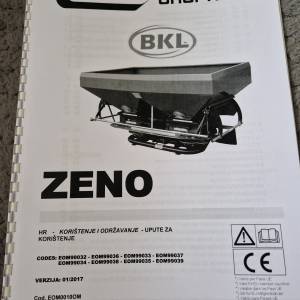 Rasipač Gaspardo Zeno 18 - 1500l