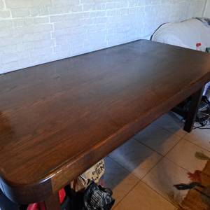 Stol veliki masivno drvo, ručna izrada