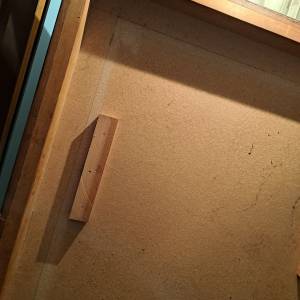 Stol veliki masivno drvo, ručna izrada