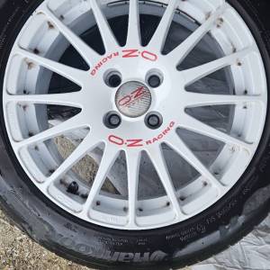 ALU FELGE OZ RACING 16" 4x100 sa ljetnim gumama