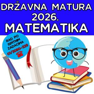 Instrukcije iz MATEMATIKE za državnu maturu 2026.  (A i B težina)