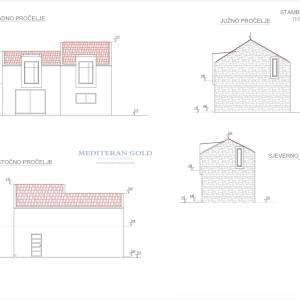 Marina, kuća za prodaju, u izgradnji
