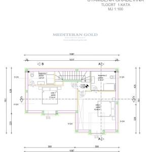 Marina, kuća za prodaju, u izgradnji