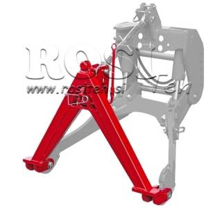 PREDNJI TROKUT ZA PREDNJU TRAKTORSKU HIDRAULIKU CAT. 1 + CAT. 2