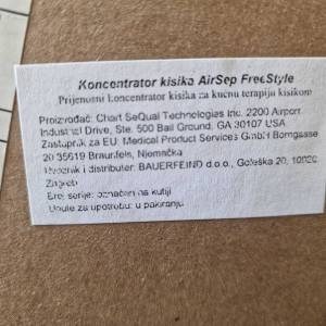 Prijenosni koncentrator kisika - cijena po dogovoru