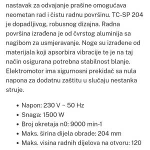 Stolna blanja Einhell TC-SP 204