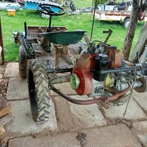 Strižna kosilica lombardini sa generalno uređenim motorom dizel