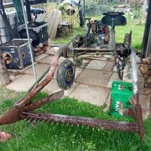 Strižna kosilica lombardini sa generalno uređenim motorom dizel