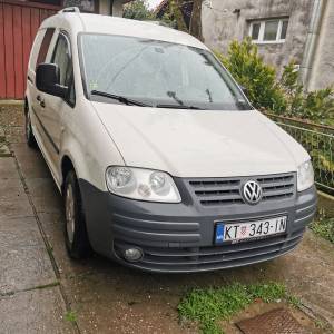 VW Caddy Maxi 1. 9 TDI KLIMA, KUKA, TEMPOMAT, – REG. DO 04/ 2027 6950€
