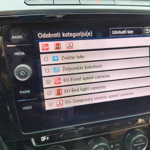 VW ŠKODA SEAT navigacija SD kartica sa najnovijim kartama 2026/27.