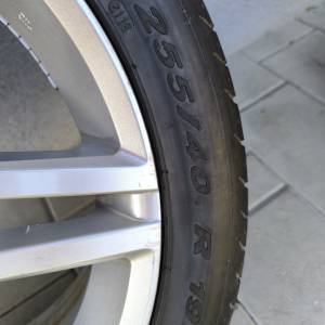 Allu felge 19" cola 5x112, s gumama 255/40R19