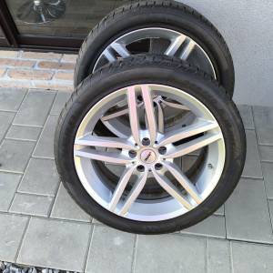Allu felge 19" cola 5x112, s gumama 255/40R19