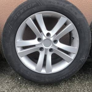 Alu felge 16 5x120 u kompletu sa gumama