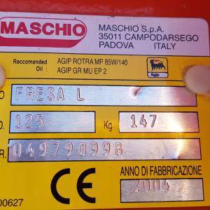 Freza MASCHIO L 125