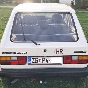 Golf I, dizel, 1.6, 40 kW, TAS, 236.600 km, 2. vlasnik, oldtimer, reg.
