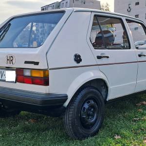 Golf I, dizel, 1.6, 40 kW, TAS, 236.600 km, 2. vlasnik, oldtimer, reg.