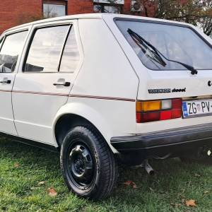 Golf I, dizel, 1.6, 40 kW, TAS, 236.600 km, 2. vlasnik, oldtimer, reg.