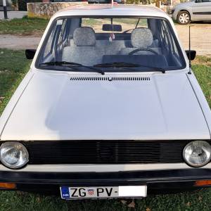 Golf I, dizel, 1.6, 40 kW, TAS, 236.600 km, 2. vlasnik, oldtimer, reg.