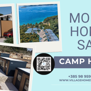 Mobilne kućice na prodaju – Drage, Hrvatska | 160 m od mora | Investic