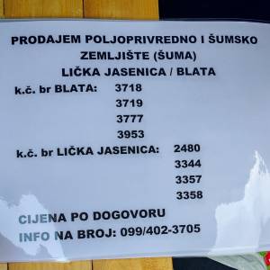 Prodajem povoljno šumu i livade