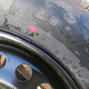 Rezervni kotač (felga + guma)