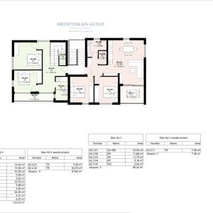 Stan: Kaštel Novi, novogradnja, pogled