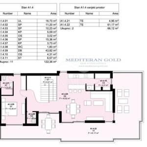 Stan: Kaštel Novi, novogradnja