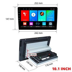 1 Din Andrioid 12 GPS WiFi Auto radio