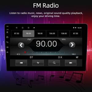 1 Din Andrioid 12 GPS WiFi Auto radio