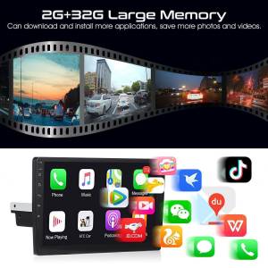 1 Din Andrioid 12 GPS WiFi Auto radio