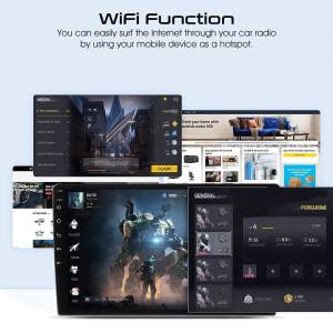 1 Din Andrioid 12 GPS WiFi Auto radio