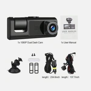1080P FHD Auto 3x Kamera G Senzor