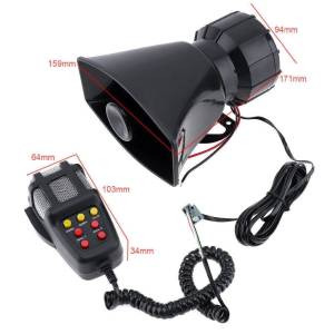 12V 100W Megafon alarm truba