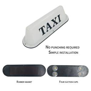 12v LED TAXI Znak 35Cm