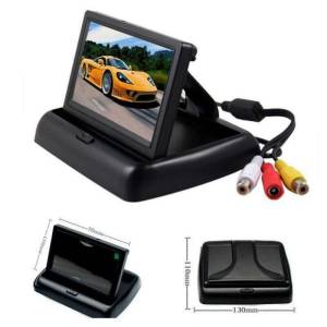 12v preklopni monitor + kamera za auto, kombi, kamion