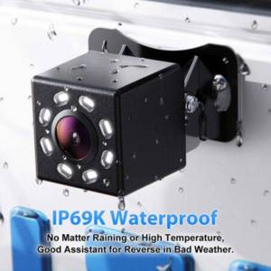 12v preklopni monitor + kamera za auto, kombi, kamion