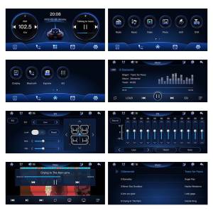 1Din Touch Screen Mirror link USB FM Bluetooth Auto radio