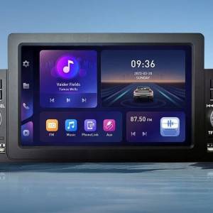 1Din Touch Screen Mirror link USB FM Bluetooth Auto radio