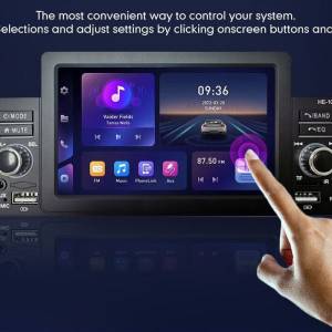 1Din Touch Screen Mirror link USB FM Bluetooth Auto radio